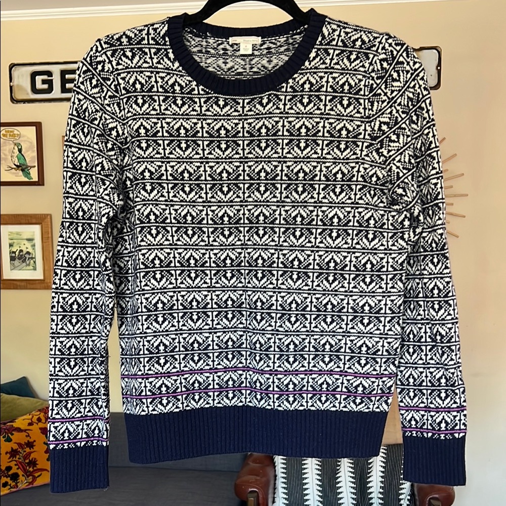 Gap Fair Isle Wool Sweater